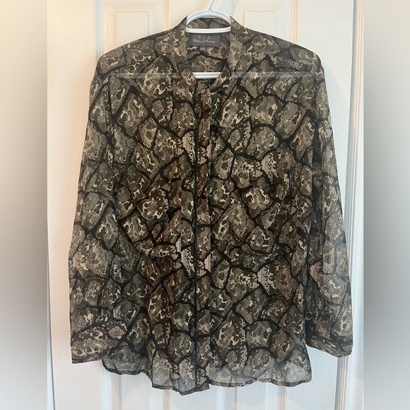 PJK Patterson J Kincaid | Sheer Blouse - Picture 5 of 14